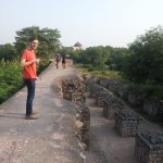 Purana Quila wall