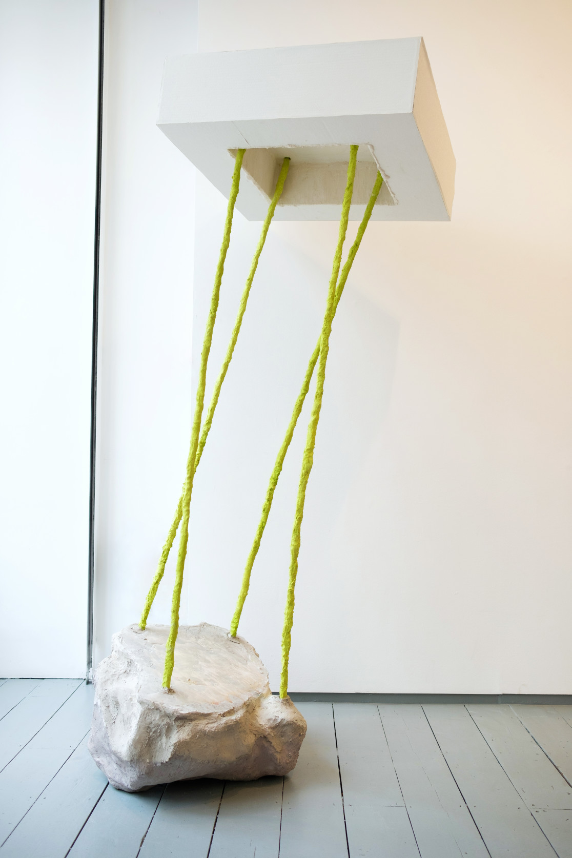 Eleanor Bedlow Denise (2018) mixed media 70 x 213 x 70 cm