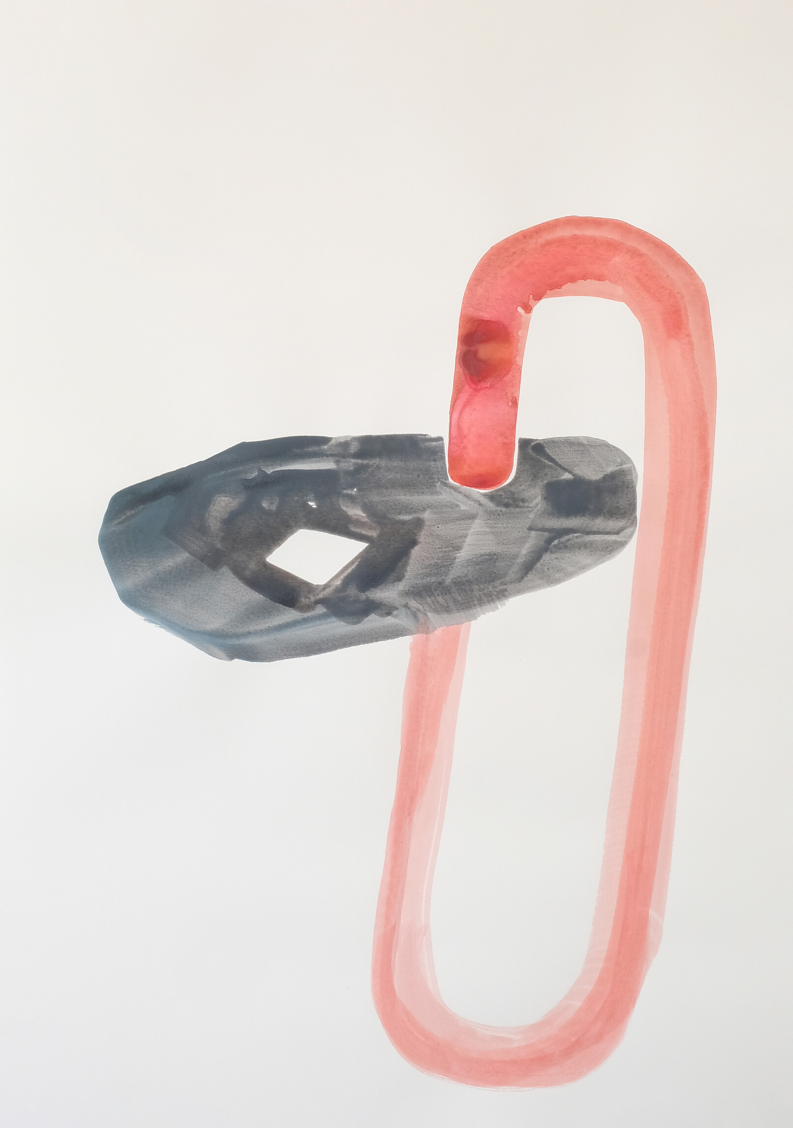 Eleanor Bedlow Trip (2020) acrylic on paper