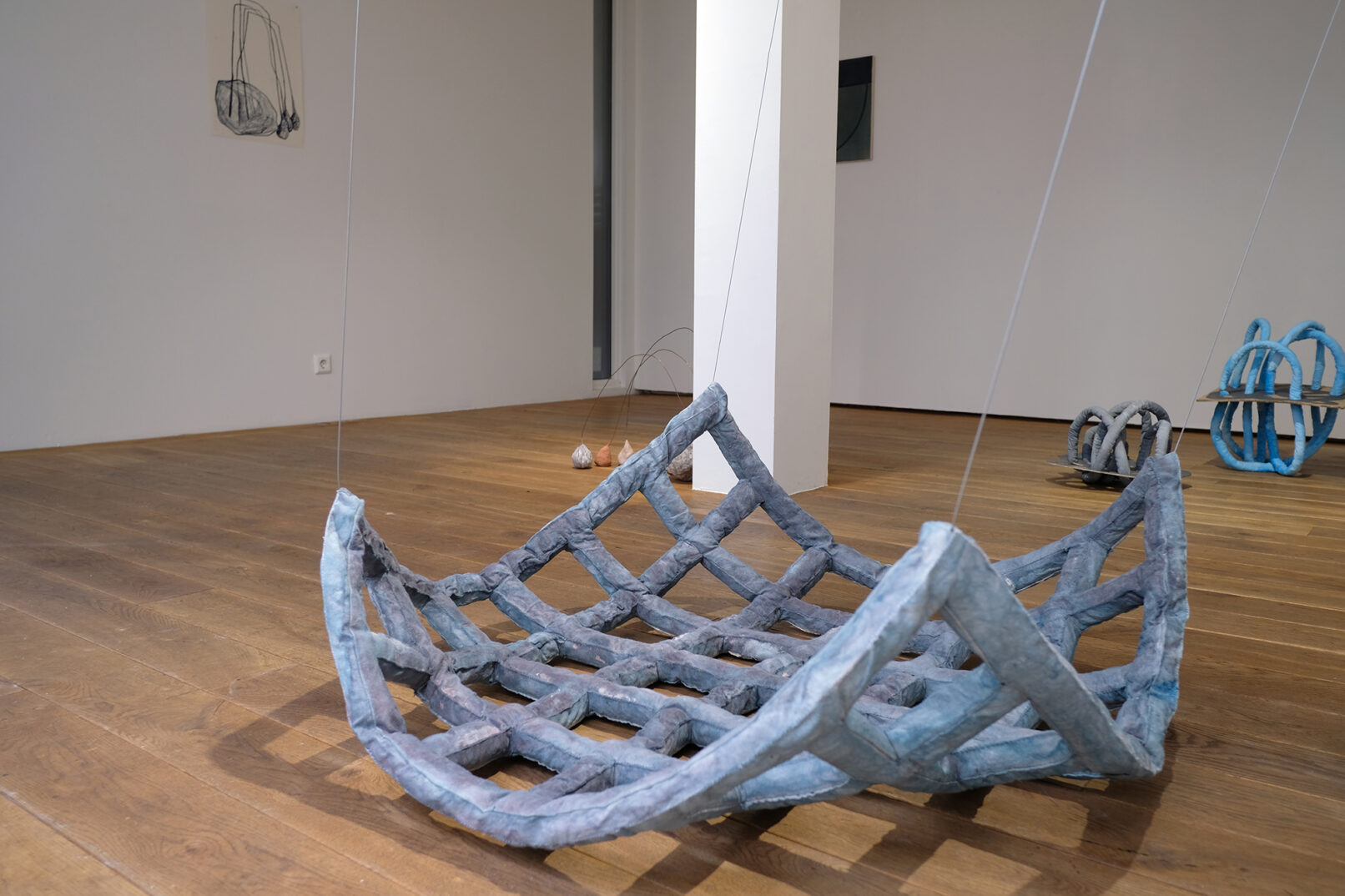 Eleanor Bedlow Edges Canvas Sculpture Acrylic